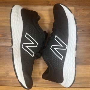New Balance 520 v7 Womens Running Shoes Black White W520LK7 Sneaker Size 7.5